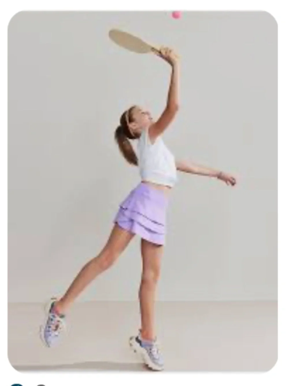 Athleta Girl Junior's Swing Skort in Navy Blue - Juniors XL